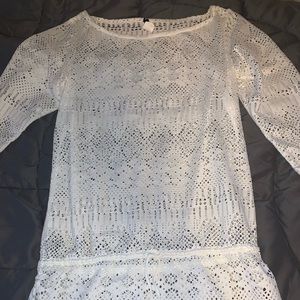 white ralph lauren swimsuit coverup